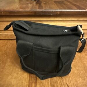 Small Canvas Tote Bag with Pockets for Women, Cute Mini Crossbody Shoulder Ba...